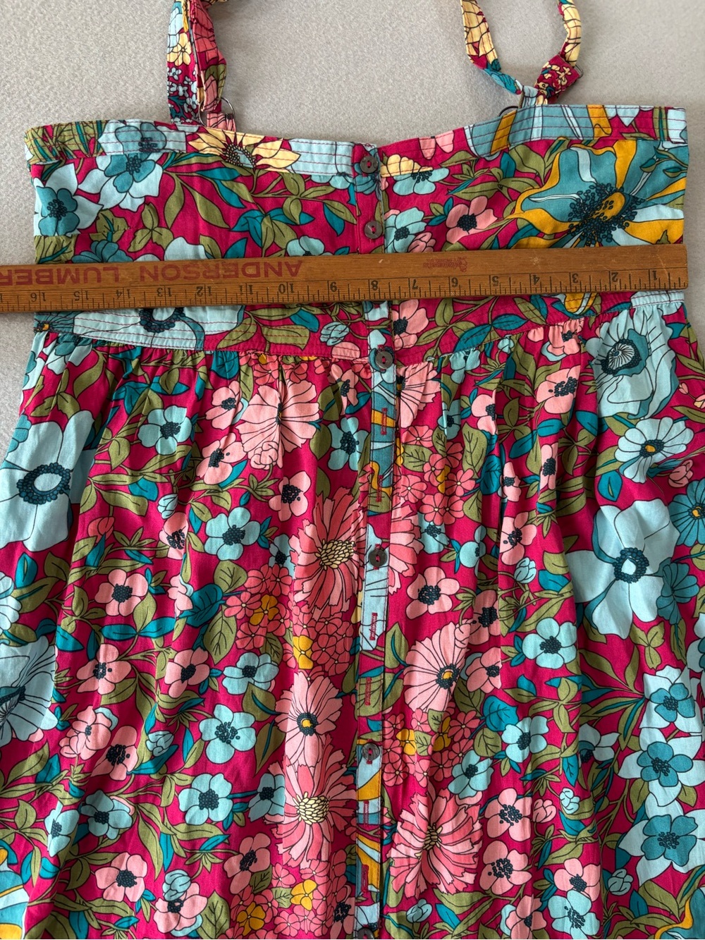 Natural Life floral Pink Multi dress XS NWT - Picture 4 of 11
